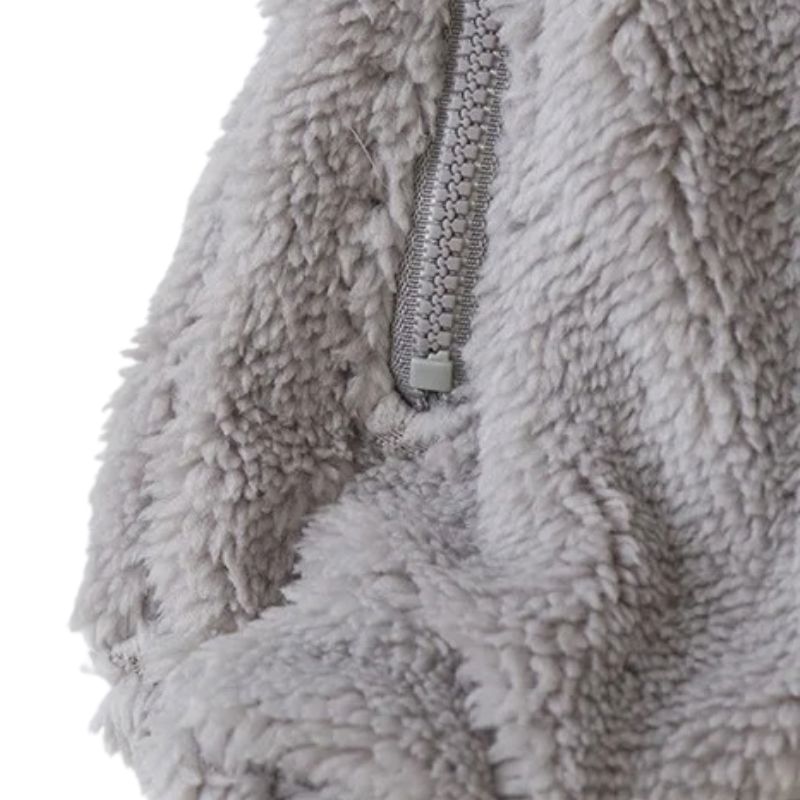 Macacão Bebê Peluciado Com Capuz de Urso Macacão Bebê Peluciado Com Capuz de Urso Loja do Bambino 