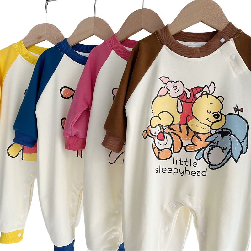 Macacão de Bebê Ursinho Pooh Bambino Macacão de Bebê Ursinho Pooh Bambino Loja do Bambino 