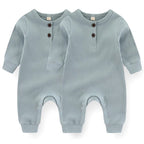 Macacão bebê Manga Longa Unissex - Compre 1 e leve 2 Macacão bebê Manga Longa Unissex - Compre 1 e leve 2 Loja do Bambino Azul 0 a 3 meses 
