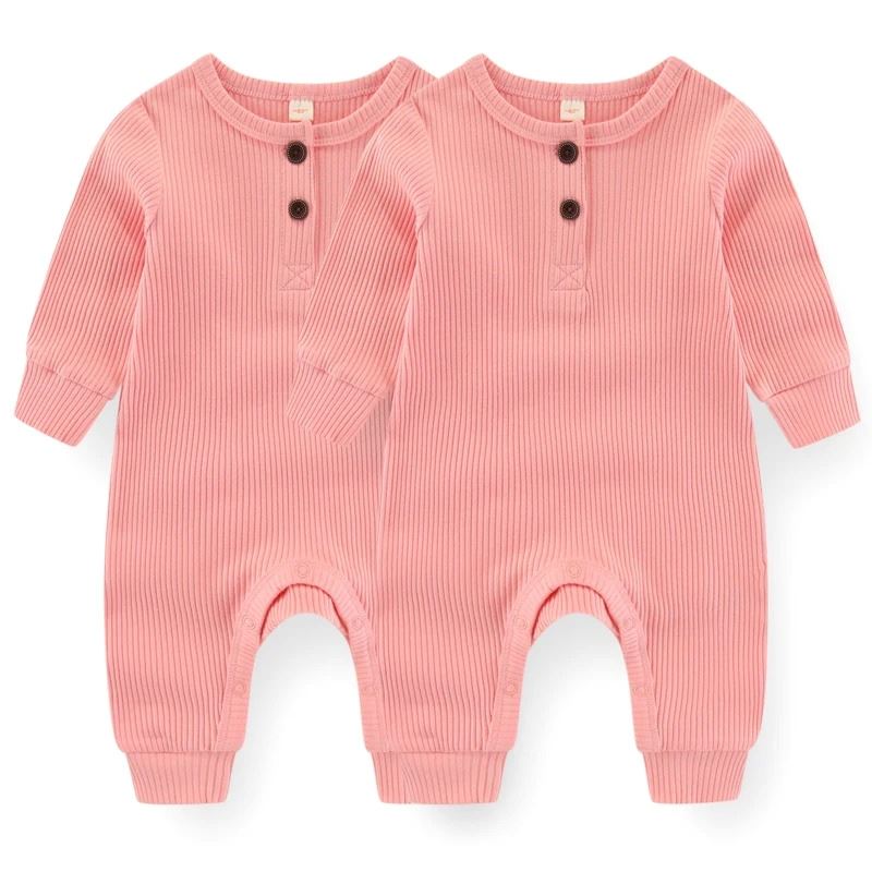 Macacão bebê Manga Longa Unissex - Compre 1 e leve 2 Macacão bebê Manga Longa Unissex - Compre 1 e leve 2 Loja do Bambino Rosa 0 a 3 meses 