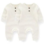 Macacão bebê Manga Longa Unissex - Compre 1 e leve 2 Macacão bebê Manga Longa Unissex - Compre 1 e leve 2 Loja do Bambino Branco 0 a 3 meses 