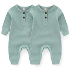 Macacão bebê Manga Longa Unissex - Compre 1 e leve 2 Macacão bebê Manga Longa Unissex - Compre 1 e leve 2 Loja do Bambino Verde 0 a 3 meses 