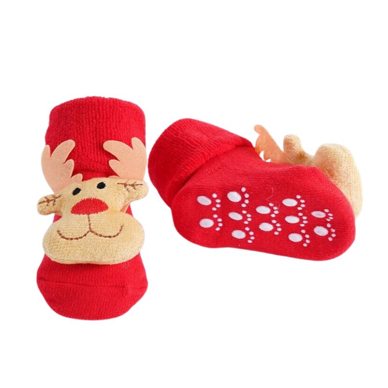 Meia Natalina Recém Nascido Bambino Meia Natalina Recém Nascido Bambino Loja do Bambino 