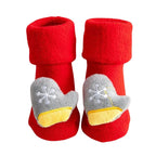 Meia Natalina Recém Nascido Bambino Meia Natalina Recém Nascido Bambino Loja do Bambino Modelo 07 P - 0 a 1 ano 