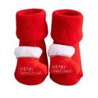 Meia Natalina Recém Nascido Bambino Meia Natalina Recém Nascido Bambino Loja do Bambino Modelo 03 P - 0 a 1 ano 