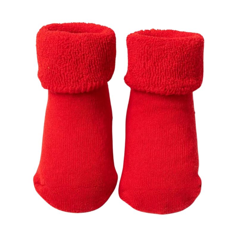 Meia Natalina Recém Nascido Bambino Meia Natalina Recém Nascido Bambino Loja do Bambino Modelo 01 P - 0 a 1 ano 