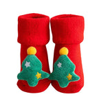 Meia Natalina Recém Nascido Bambino Meia Natalina Recém Nascido Bambino Loja do Bambino Modelo 02 P - 0 a 1 ano 