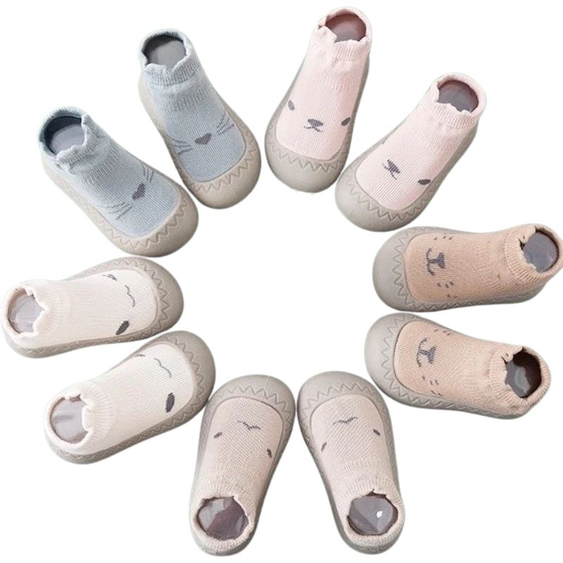 Meia Sapatilha Bebê Antiderrapante Cano Médio Meia Sapatilha Bebe Antiderrapante Cano Médio Loja do Bambino 