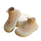 Meia Sapatilha Bebê Antiderrapante Cano Médio Meia Sapatilha Bebe Antiderrapante Cano Médio Loja do Bambino 