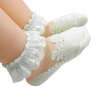 Meia em Renda Recém Nascido Bambino Meia em Renda Recém Nascido Bambino Loja do Bambino 