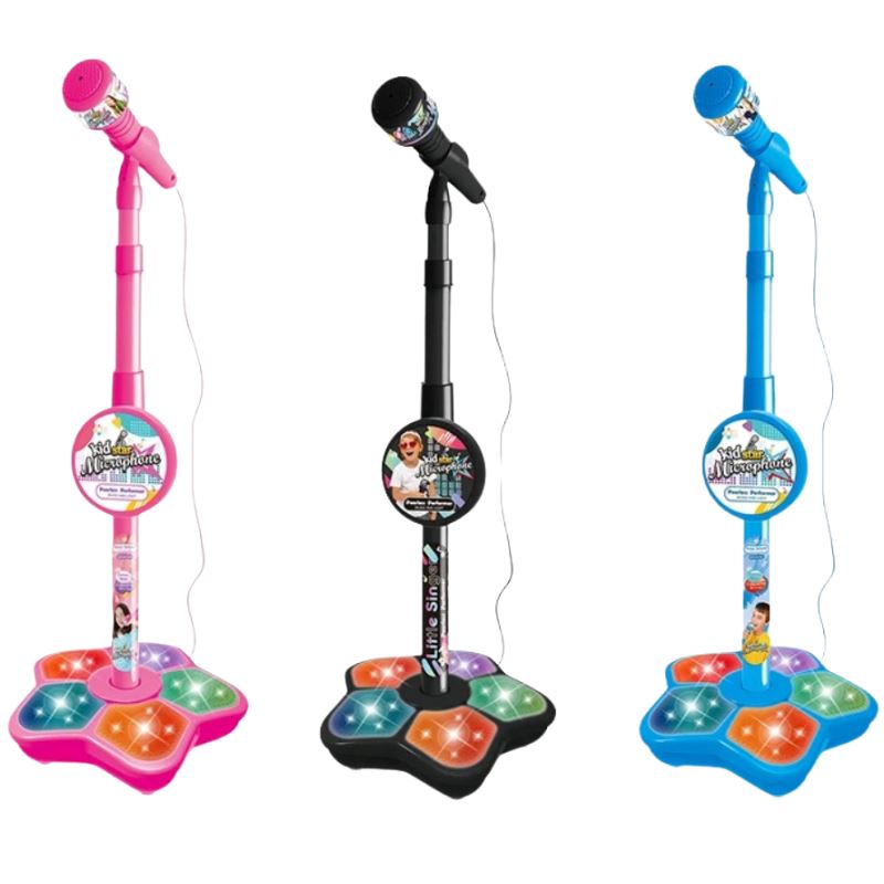 Microfone Karaokê Infantil Microfone Karaokê Infantil Loja do Bambino 