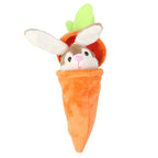 Mini Coelho de pelúcia com cenoura Mini Coelho de pelúcia com cenoura Loja do Bambino 