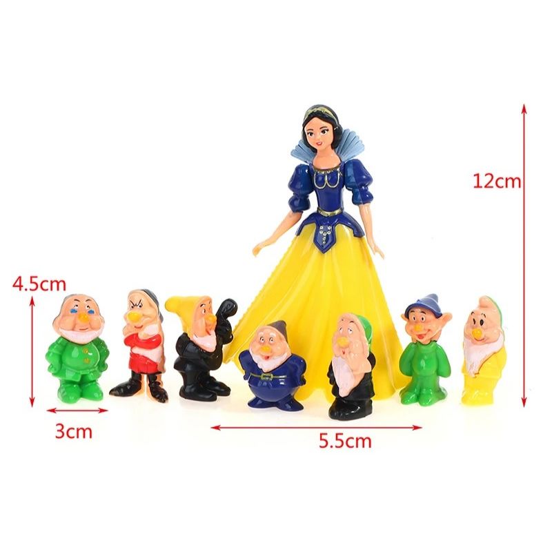 Miniaturas Branca de Neve e os 7 Anões Miniaturas Branca de Neve e os 7 Anões Loja do Bambino 