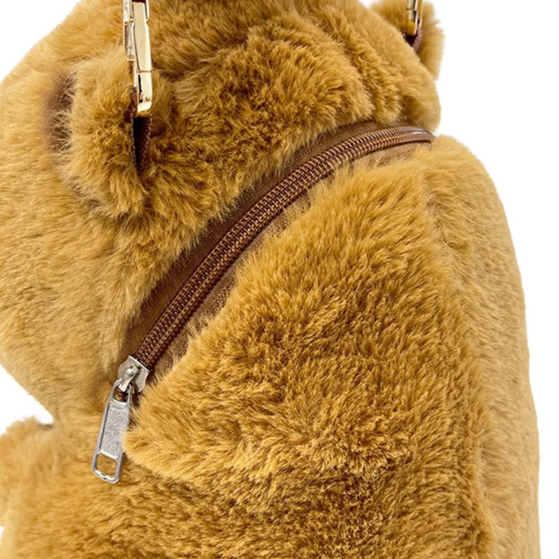 Mochila Infantil Pelúcia Capivara Mochila Infantil Pelúcia Capivara Loja do Bambino 