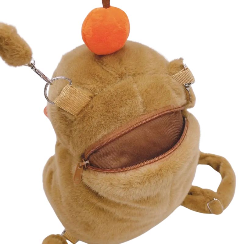 Mochila Infantil Pelúcia Capivara Mochila Infantil Pelúcia Capivara Loja do Bambino 