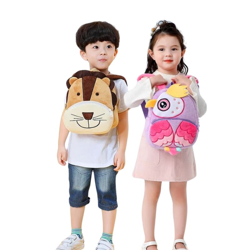 Mochila Pelúcia Animal Bambino Mochila Pelúcia Animal Bambino Loja do Bambino 