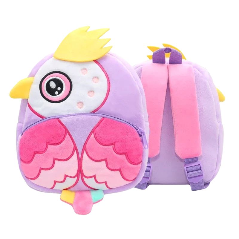 Mochila Pelúcia Animal Bambino Mochila Pelúcia Animal Bambino Loja do Bambino 