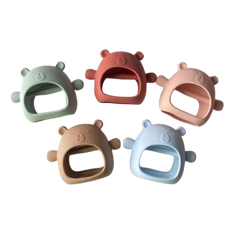 Mordedor Silicone Anti - Bactérias Recém Nascido Bambino Mordedor Silicone Recém Nascido Bambino Loja do Bambino 