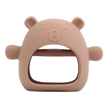 Mordedor Silicone Anti - Bactérias Recém Nascido Bambino Mordedor Silicone Recém Nascido Bambino Loja do Bambino Marrom 