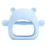 Mordedor Silicone Anti - Bactérias Recém Nascido Bambino Mordedor Silicone Recém Nascido Bambino Loja do Bambino Azul 