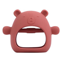 Mordedor Silicone Anti - Bactérias Recém Nascido Bambino Mordedor Silicone Recém Nascido Bambino Loja do Bambino Vermelho 