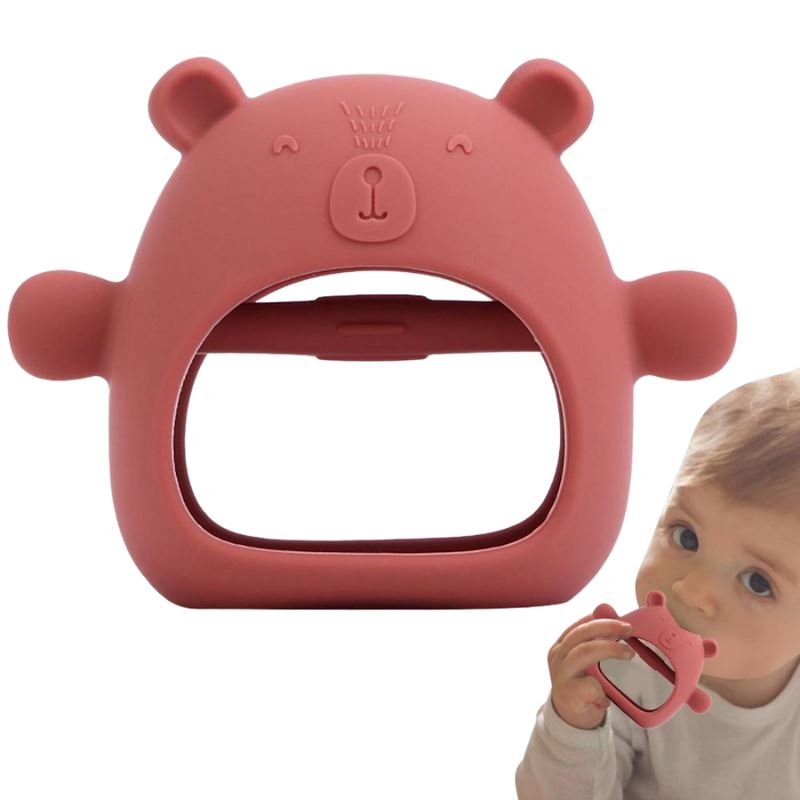 Mordedor Silicone Anti - Bactérias Recém Nascido Bambino Mordedor Silicone Recém Nascido Bambino Loja do Bambino 