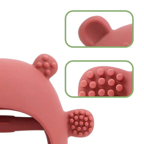 Mordedor Silicone Anti - Bactérias Recém Nascido Bambino Mordedor Silicone Recém Nascido Bambino Loja do Bambino 