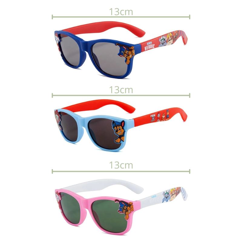 Óculos de Sol Infantil Patrulha Canina com Proteção Raios UV Óculos de Sol Infantil Patrulha Canina com Proteção Raios UV Loja do Bambino 