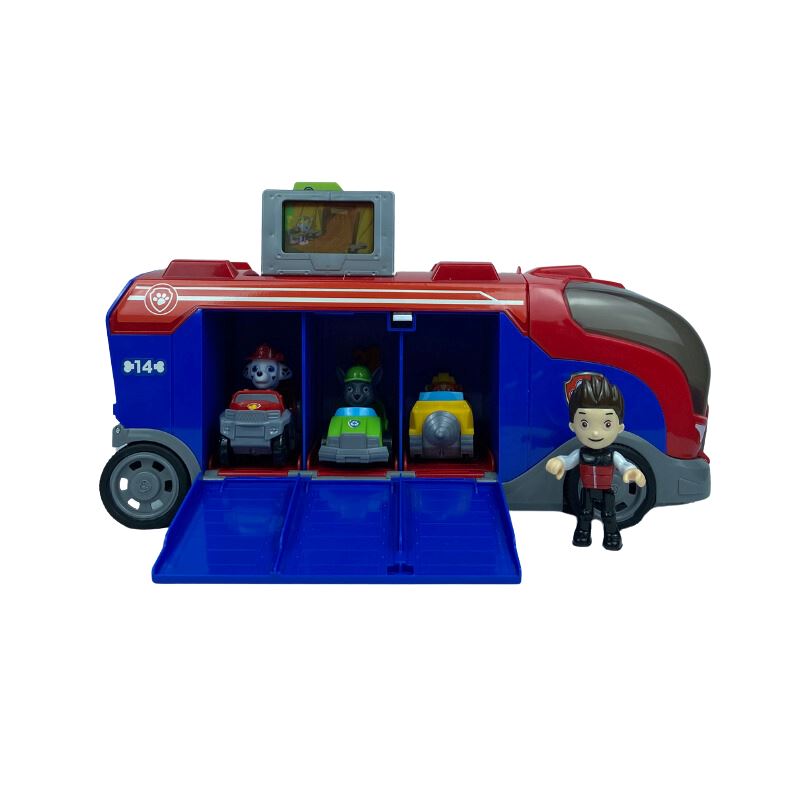 Ônibus da Patrulha Canina Brinquedo Infantil Ônibus da Patrulha Canina Brinquedo Infantil Loja do Bambino Ônibus Patrulha Canina + 3 Personagens 