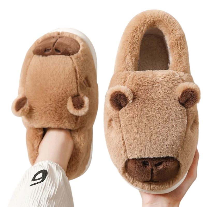 Pantufa Infantil Capivara Pantufa Infantil Capivara Loja do Bambino 