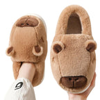 Pantufa Infantil Capivara Pantufa Infantil Capivara Loja do Bambino 