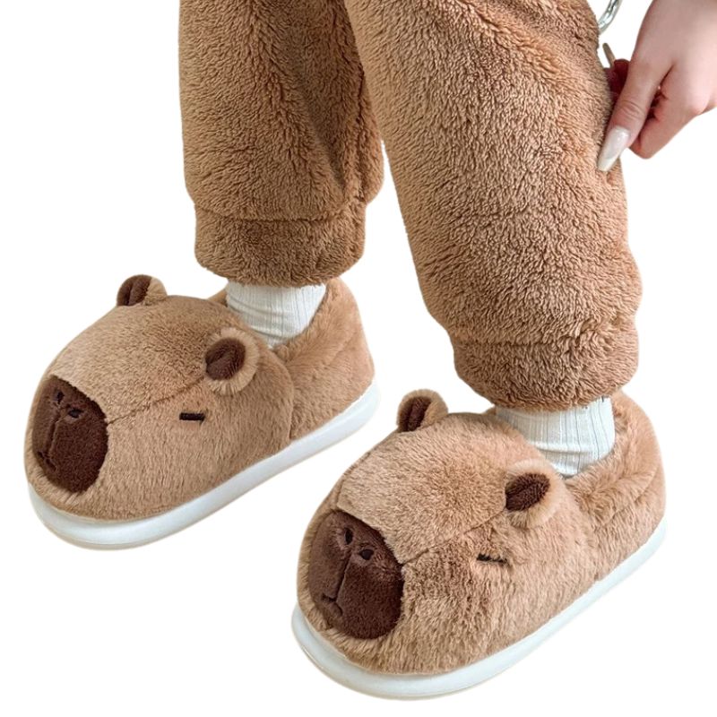 Pantufa Infantil Capivara Pantufa Infantil Capivara Loja do Bambino 