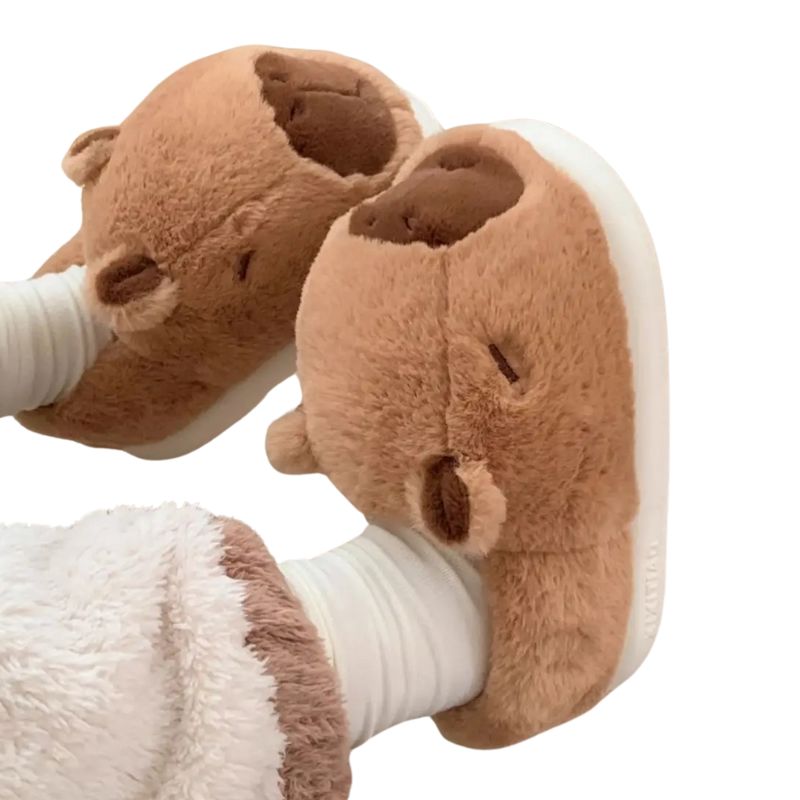 Pantufa Infantil Capivara Pantufa Infantil Capivara Loja do Bambino 