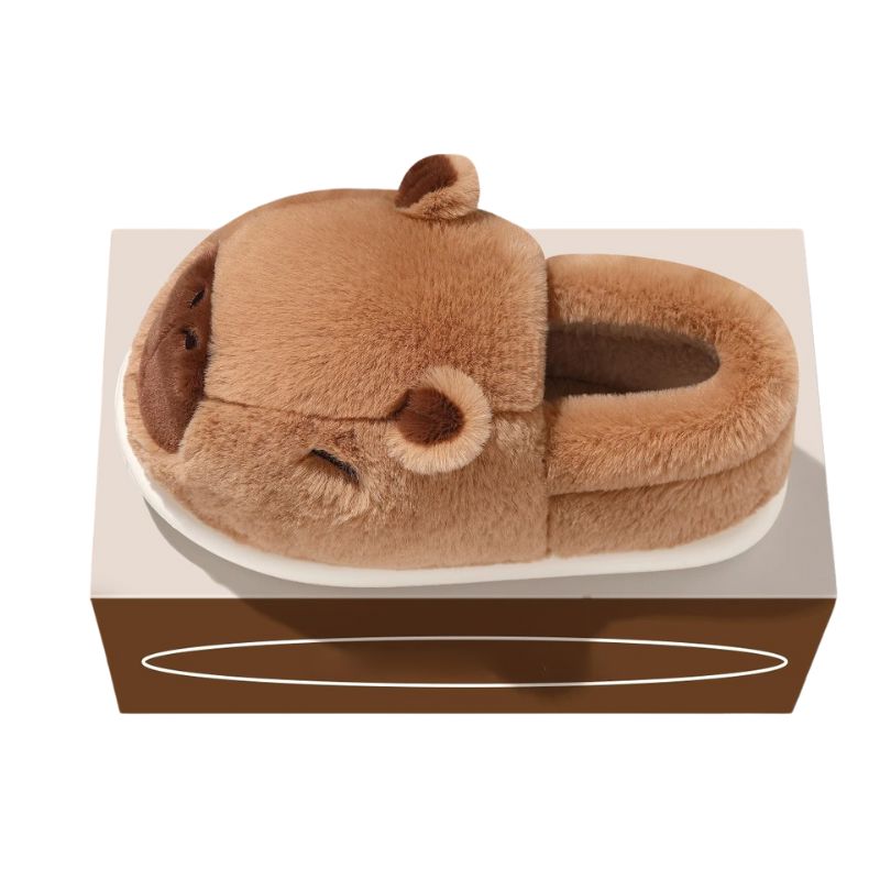 Pantufa Infantil Capivara Pantufa Infantil Capivara Loja do Bambino 