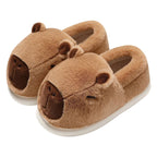 Pantufa Infantil Capivara Pantufa Infantil Capivara Loja do Bambino Marrom 36 a 37 (23.5cm) 