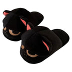 Pantufa Infantil Peluciada Gatinho Nojinho Pantufa Infantil Peluciada Gatinho Nojinho Loja do Bambino Preto 36 a 37 (22.5cm) 