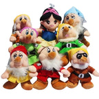 Pelúcia Branca de Neve e os Sete Anões Pelúcia Branca de Neve e os Sete Anões Loja do Bambino Conjunto Exclusivo 8 Peças 30cm 