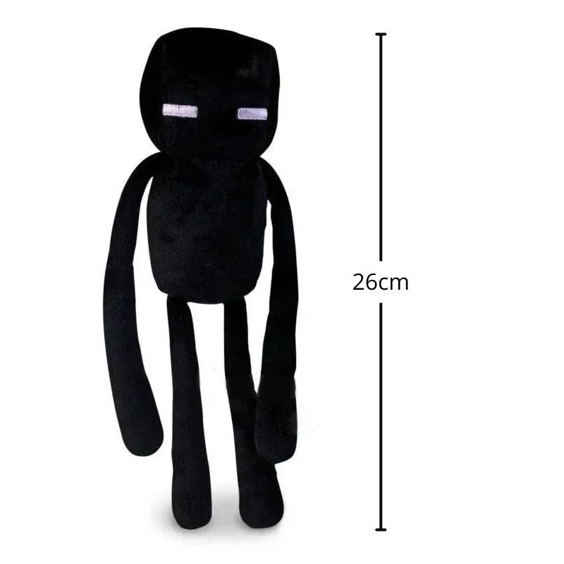 Pelúcia Enderman Minecraft Pelúcia Enderman Minecraft Loja do Bambino 
