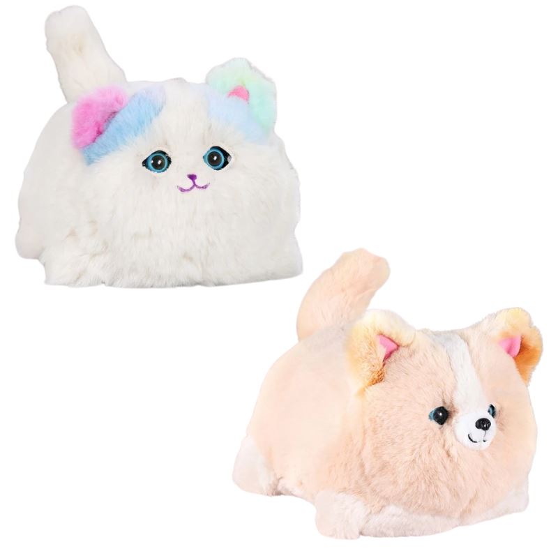 Pelúcia Interativa Realista de Gatinho e Cãozinho Pelúcia interativa realista de gatinho e cãozinho Loja do Bambino 