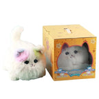 Pelúcia Interativa Realista de Gatinho e Cãozinho Pelúcia interativa realista de gatinho e cãozinho Loja do Bambino 