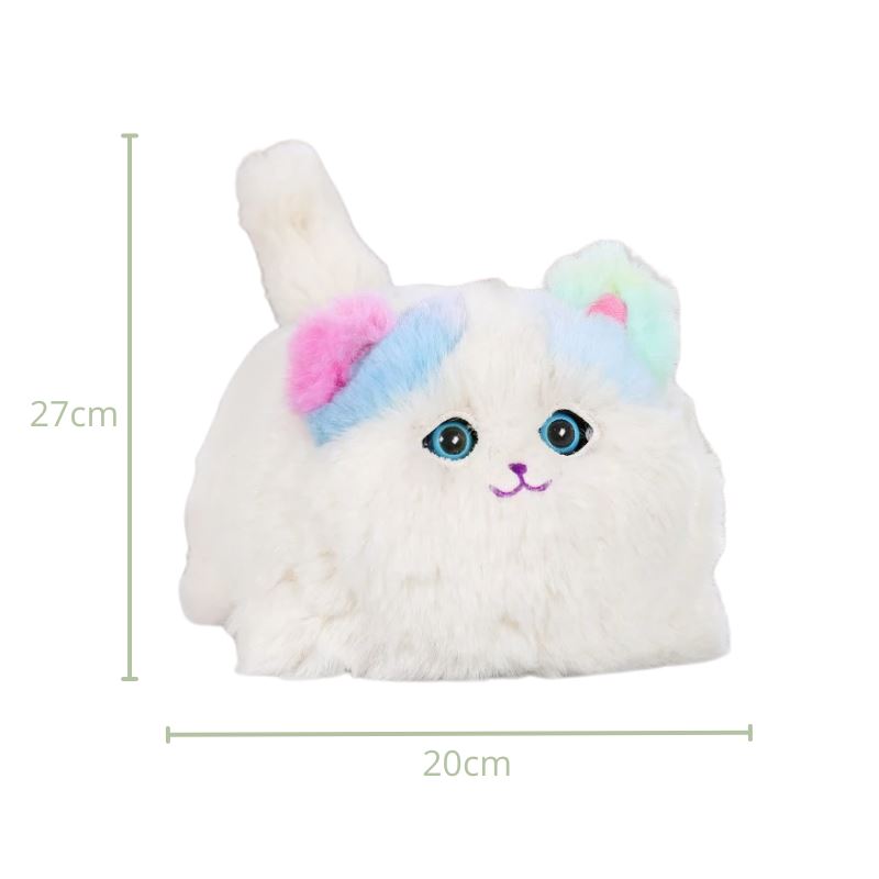 Pelúcia Interativa Realista de Gatinho e Cãozinho Pelúcia interativa realista de gatinho e cãozinho Loja do Bambino 