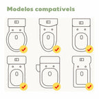 Adaptador de Troninho Infantil com Escada Adaptador de Troninho Infantil com Escada Loja do Bambino 