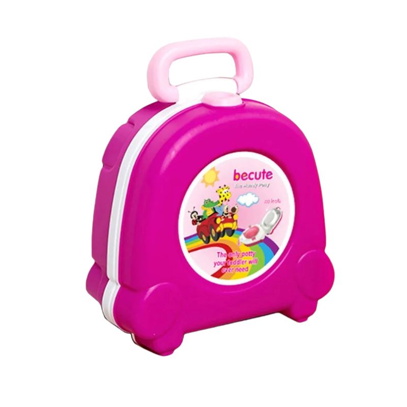 Penico Compacto Móvel para Crianças Penico Compacto Móvel para Crianças Loja do Bambino Rosa 