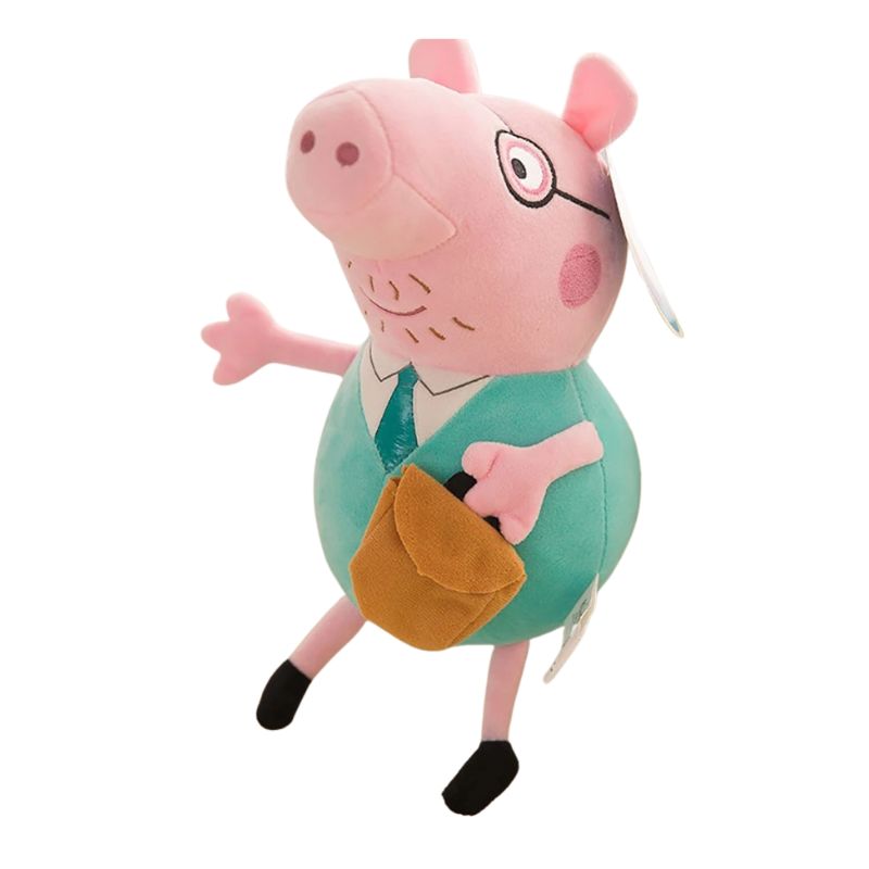 Peppa Pig Pelúcia Peppa Pig Pelúcia Loja do Bambino Modelo 03 30cm 