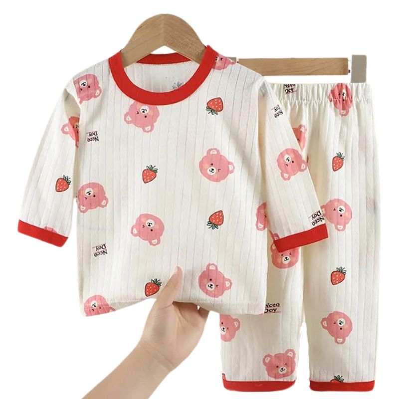 Pijama Infantil Estampado Manga Longa Pijama Infantil Estampado Manga Longa Loja do Bambino Modelo 05 73 