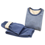 Pijama Infantil Listrado Peluciado Pijama Infantil Listrado Peluciado Loja do Bambino 