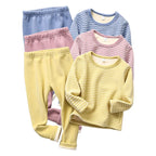 Pijama Infantil Listrado Peluciado Pijama Infantil Listrado Peluciado Loja do Bambino 