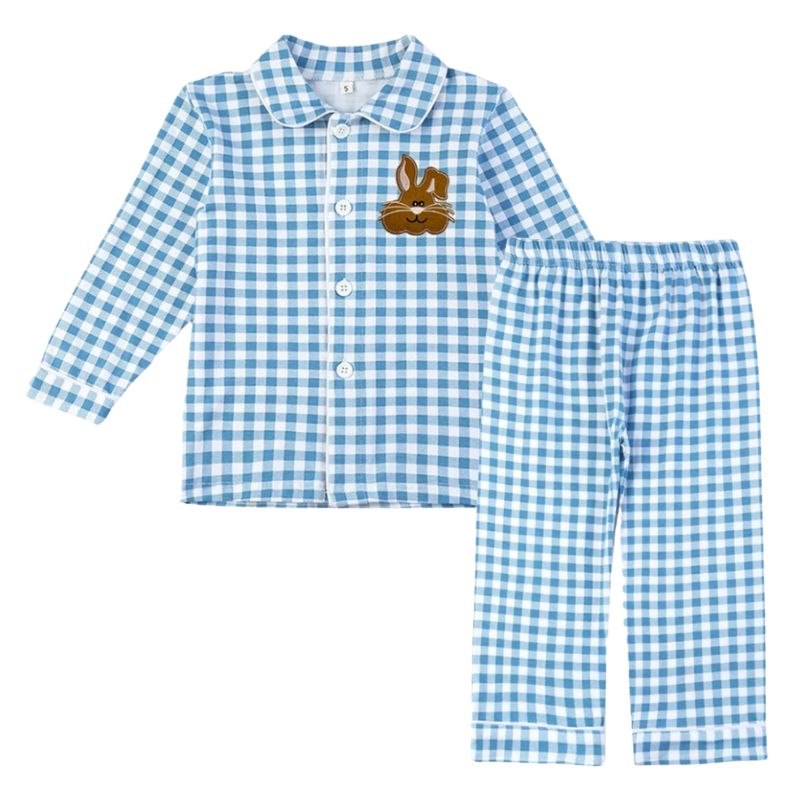 Pijama Páscoa Infantil Pijama Páscoa Infantil Loja do Bambino Azul 80 