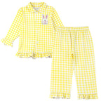 Pijama Páscoa Infantil Pijama Páscoa Infantil Loja do Bambino Amarelo 02 80 