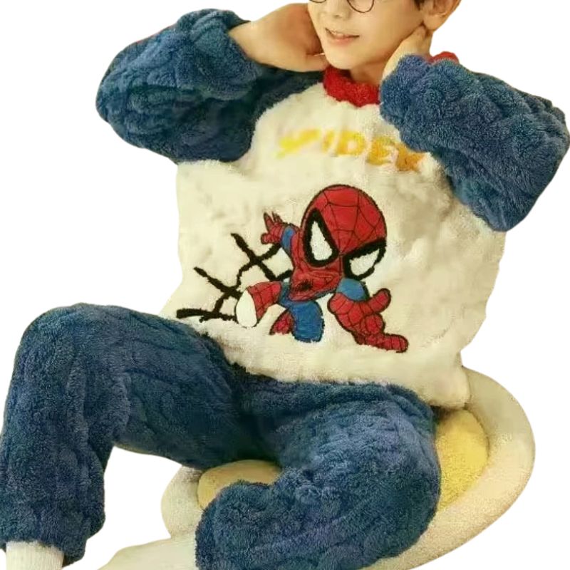 Pijama Peluciado Homem-Aranha Infantil Pijama Peluciado Homem-Aranha Infantil Loja do Bambino 